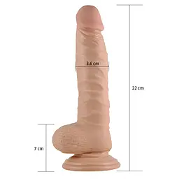 Фалоімітатор - Real Extreme Dildo 8.5" #1 - мініатюра 3