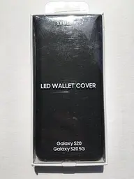 Чохол-книжка Official LED Wallet View Cover EF-NG980PBEGRU для Samsung Galaxy S20 (6.2") Чорний - мініатюра 7