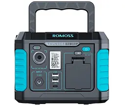 Зарядна станція Romoss RS300 300W стандарт 600W пік - мініатюра 4