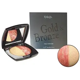 Karaja Пудра компакт Gold & Bronze 35