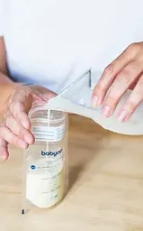 Пакети для зберігання грудного молока Natural Nursing 30 шт. по 180 мл Baby Ono Білий - мініатюра 4