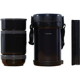 Набір для ланчу Zojirushi SL-XE20AD 1.47 л Black [1678.04.60] [150462] - мініатюра 2