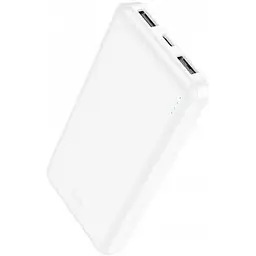 Зовнішній акумулятор Hoco J100 High-ranking 10000mAh білий 6931474783578 - мініатюра 3