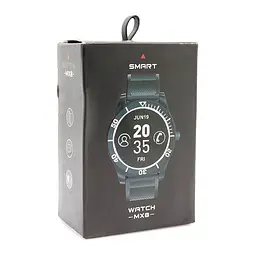 Годинник Smart Watch MX8 (Bluetooth, камера, плеєр, крокомір) Aspor Black - мініатюра 3
