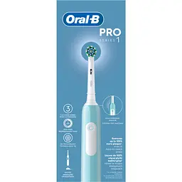 Електрична зубна щітка Oral-B Braun Pro Series 1 блакитна - мініатюра 6