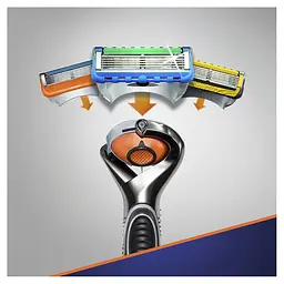 Станок для гоління чоловічий Gillette Fusion5 ProGlide Flexball з 1 змінним картриджем - мініатюра 11