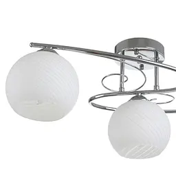 Люстра стельова Brille класична E27 60W CH (LK-652C/3) - мініатюра 4