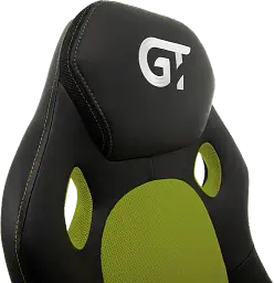 Геймерське крісло GT Racer чорне із зеленим (X-2640 Black/Green) - мініатюра 5