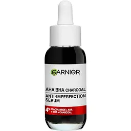 Сироватка-пілінг із вугіллям проти недоліків шкіри обличчя Garnier Pure Active 30 мл