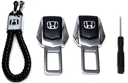 Подарунковий набір №1 для Honda із заглушками та брелоком з логотипом - мініатюра 2