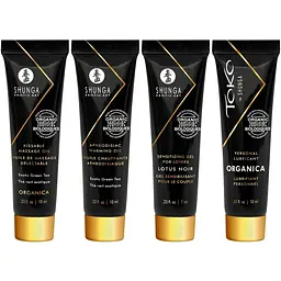 Набір інтимної косметики Shunga Geisha Secrets Organica Exotic Green Tea - мініатюра 3