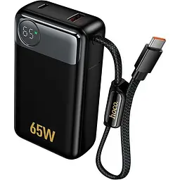 Портативний акумулятор Hoco Q53 Skillful 65W 12000mAh black