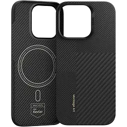 Чохол Benks Montage ArmorAir Kevlar Case 600D/1500D MagSafe для Apple iPhone 16 Pro Max Black (6948005905040) [117753] - мініатюра 2