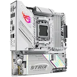 Материнська плата Asus Rog Strix B850-G Gaming WIFI sAM5 B850 4xDDR5 M.2 HDMI DP WiFi BT mATX білий - мініатюра 4