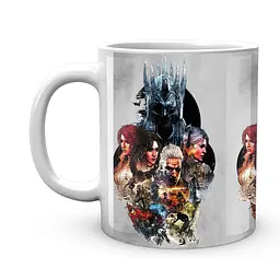 Кружка GeekLand The Witcher Відьмак symbols TW.02.487 - мініатюра 2