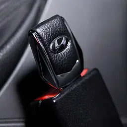 Подарунковий набір №1 для Hyundai із заглушками ременів безпеки та брелоком з логотипом - мініатюра 4