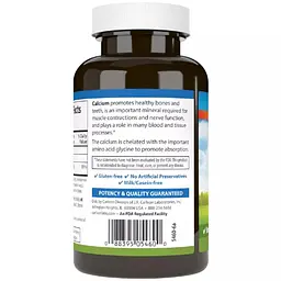 Кальцій хелатний Carlson Chelated Calcium 500 мкг 60 таблеток - мініатюра 3