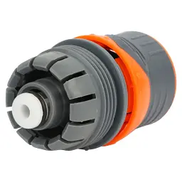 Конектор ½" швидкознімний для шланга ¾" аквастоп з замком (ABS+TPR) FLORA (5015454) - мініатюра 5