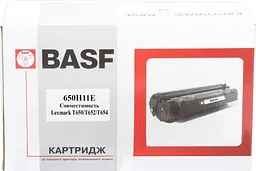 Картридж тон. BASF для Lexmark T650/T652/T654 Black ( 25000 ст.) (BASF-KT-T650H11E) - мініатюра 1