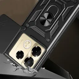 Чохол до мобільного телефона BeCover Military Infinix Note 40 Pro (X6851) Black (712160) - мініатюра 3