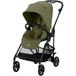 Коляска Cybex Melio Carbon Moss Green з бампером (525000445)
