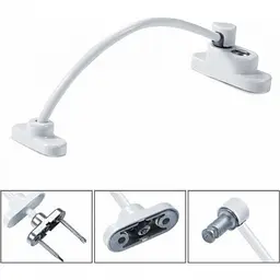 Замок безпеки із тросом Safety Lock SL1 білий - мініатюра 3