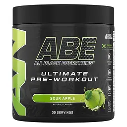 Передтренувальний комплекс Applied Nutrition Nutrition ABE, 375 грам - Кисле яблуко