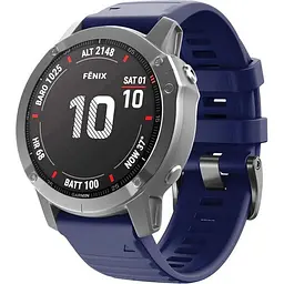 Ремінець ArmorStandart Silicon для Garmin 26mm Dark Blue (ARM60804) [141548] - мініатюра 2
