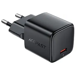 МЗП Acefast A117 mini PD20W GaN (1USB-C) + кабель Type-C to Lightning Black - мініатюра 2