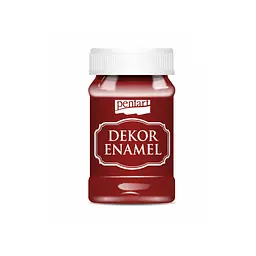 Фарба акрилова "Dekor Enamel" глянцева Бордова 100 мл Pentart (5997412795769)