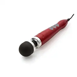 Вібратор Doxy Number 3 Candy Red Дуже потужний -мікрофон у металевому корпусі, 28х4.5 см червоний
