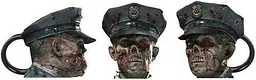 Кружка 3D керамічна Зомбі Поклик Долга Call of Duty Zombie Cop Molded Mug mug 3D CD - мініатюра 2