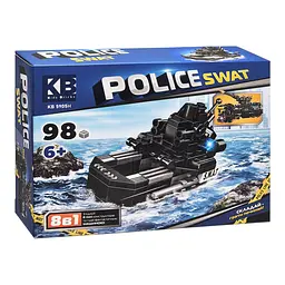 Дитячий конструктор Limo Toy Police SWAT KB 5905H пластик, 98 деталей