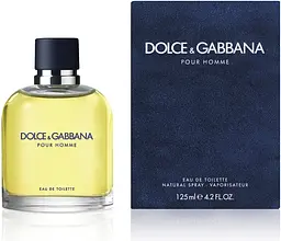 Туалетна вода Dolce & Gabbana Pour Homme 125 мл - мініатюра 2