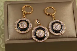 Набір Xuping Jewelry відлуння опівночі золотистий