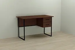 Комп'ютерний стіл Ferrum-decor Таккота 75x120x70 чорний ДСП Венге 16мм (FRD-105780)