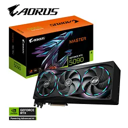 Відеокарта GIGABYTE GeForce RTX5090 32GB MASTER (GV-N5090AORUS M-32GD) - мініатюра 11