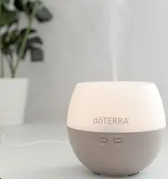 Ультразвуковий аромадифузор та зволожувач повітря doTERRA Petal Diffuser «Пелюстка»