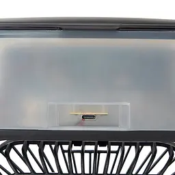 Вентилятор кондиціонер настольный увлажнитель спрей fan USB Type-C 5V 10W 21 × 26 × 9 см 600 мл (7927) - мініатюра 6