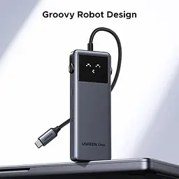 Док-станція USB3.2 Type-C --> HDMI 4K60Hz/2xUSB-А 3.2/2xUSB-C 3.2/PD 100W 6-in-1 CM888 Ugreen - мініатюра 4