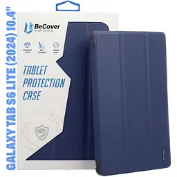 Чохол до планшета BeCover Smart Case Samsung Tab S6 Lite (2024) 10.4" P620/P625/P627 Deep Blue (710813) - мініатюра 2