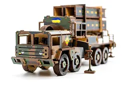 Конструктор 160-02397 "ЗРК НАСАМС" дерев'яний, 160 подіт., розмір 25х10х6, 5 см. PuzzleOk - мініатюра 8