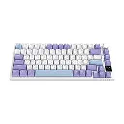 Клавіатура Ajazz AK820 Pro Gift Switch Purple RGB USB/Wireless/Bluetooth UA Purple (AK820PRO-G-PWB) - мініатюра 4