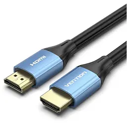 Кабель мультимедійний HDMI M to HDMI M 2.0m V2.0 4K60Hz blue VENTION (ALHSH)