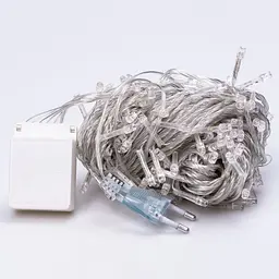 Гірлянда Нитка 171 LED довжина 16 метрів прозора, мультиколор GarlandoPro W300LEDML - мініатюра 15