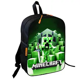 Шкільний рюкзак дитячий Minecraft + Сумка для взуття спортивної форми рюкзак-мішок для хлопчика (01740) - мініатюра 5