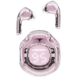 Наушники Acefast T8 Crystal color 2 bluetooth earbuds Lotus Pink