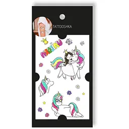 Тату Обійми з єдинорогом EC-664 (5805800010748) shop (5805800010748) - мініатюра 4