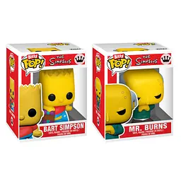 Фигурка Funko Pop набор Bitty POP! серии Симпсоны – Барт и Мистер Бернс (94216)