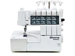 Коверлок Minerva M4000CL - мініатюра 6
